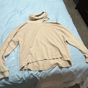 Off the Shoulder Turtleneck